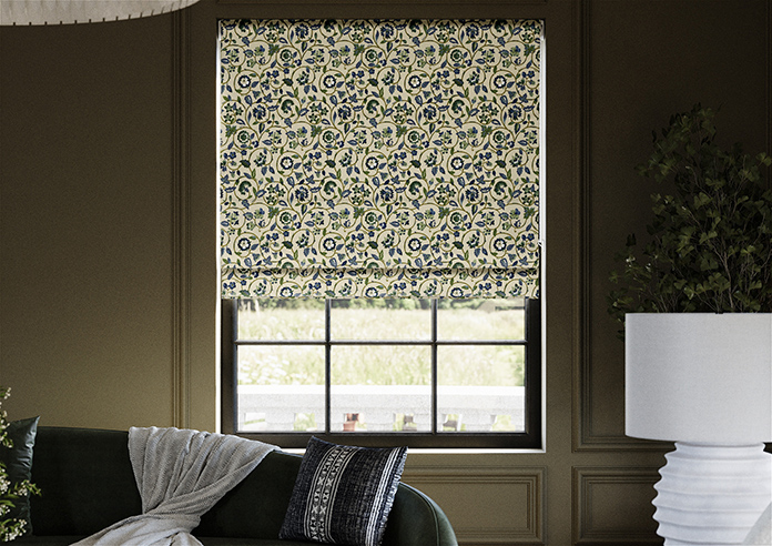 Land & Shore Esther, Green - Roman Blind - Image 3
